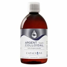 Argent Colloïdal 5 ppm - Flacon de 500ml