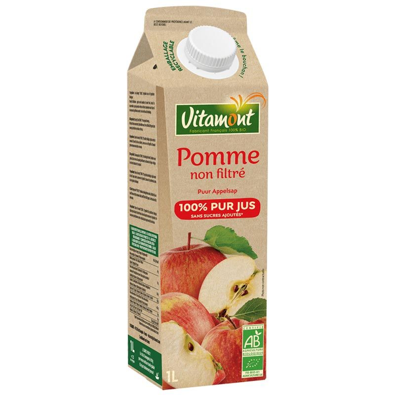 Pur jus de pomme - Tetra Pak 1L