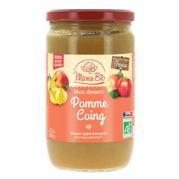 Dessert de fruits bio - Pomme coing - 680g