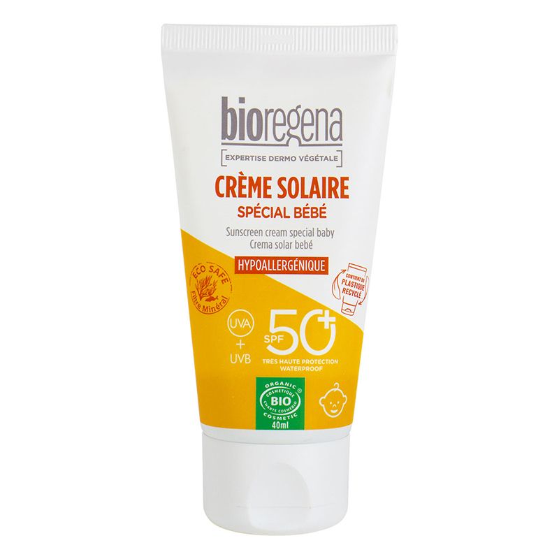 Crème solaire bébé SPF 50+ bio - 40 ml