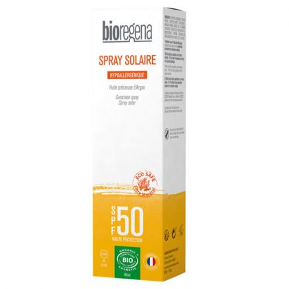 Crème solaire SPF 50 bio - Spray de 90 ml