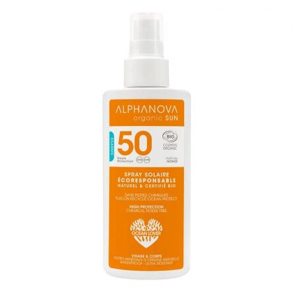 Spray solaire bio SPF50 - 125g