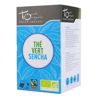 Thé vert Sencha bio et équitable - Boite de 24 sachets