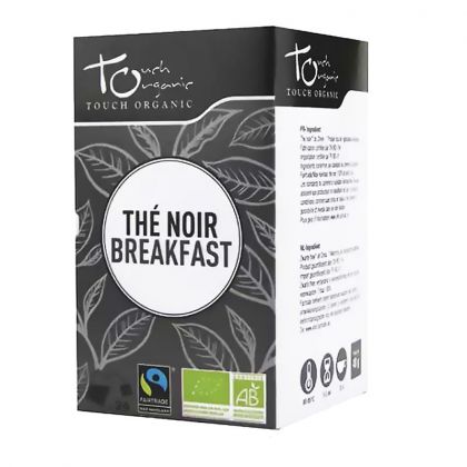 Thé noir Breakfast bio et équitable - Boite de 24 sachets