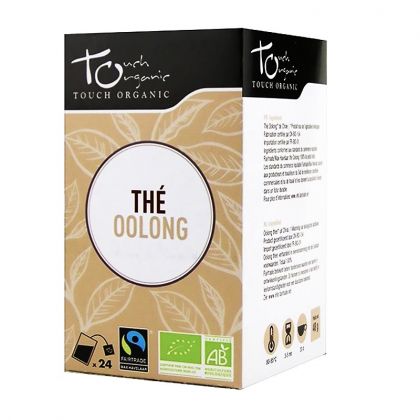 Thé Oolong bio et équitable - Boite de 24 sachets