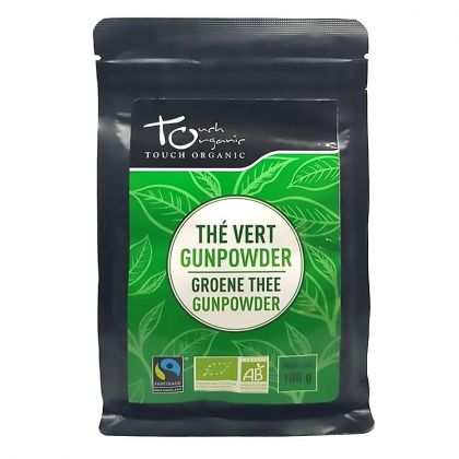 Thé vert Gunpowder bio et équitable - Sachet vrac de 100g