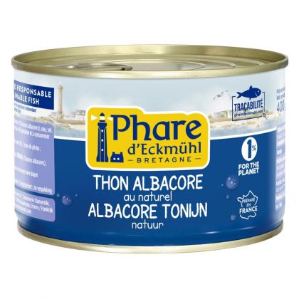 Thon albacore au naturel - 400g