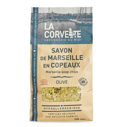 Savon de Marseille à l'olive en copeaux - 750g