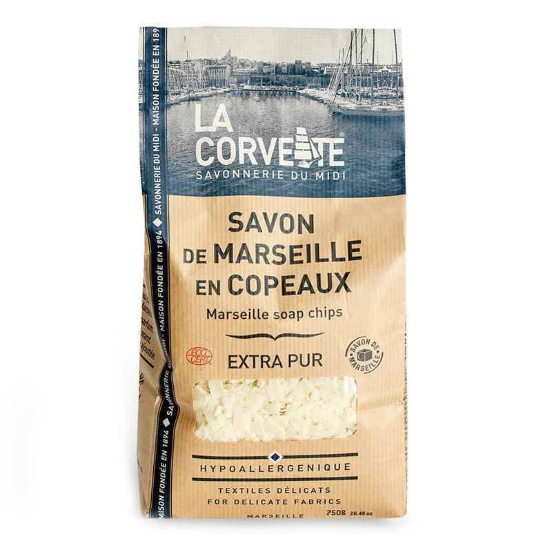 Lessive liquide aux copeaux de Savon de Marseille