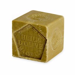 Savon de Marseille à l'olive - Cube brut de 300g