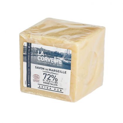 Savon de Marseille extra pur - Film - Cube de 300g