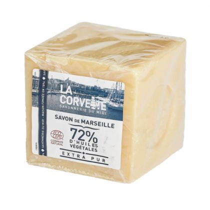 Savon de Marseille extra pur - Film - Cube de 500g