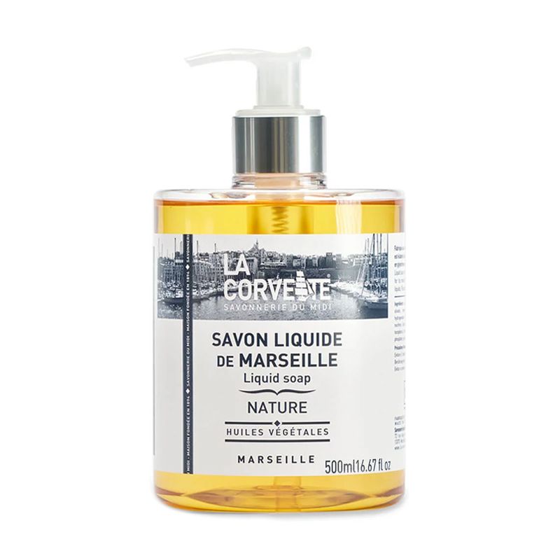 Savon de Marseille liquide nature - 500ml, La Corvette