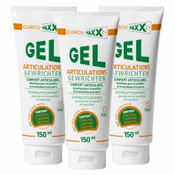 Curcumaxx C+ - Gel cutané - Lot de 3 tubes de 150mL