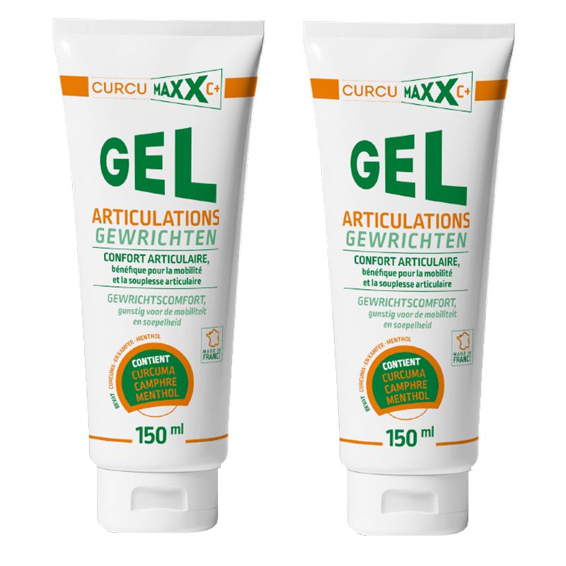 Curcumaxx C+ - Gel cutané - Lot de 2 tubes de 150mL