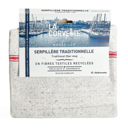 Serpillère traditionnelle - Fibres recyclées