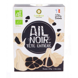 Ail noir en tête entière bio - 120g