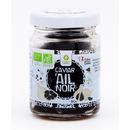 Caviar d'ail noir bio - 90g