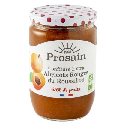 Confiture extra aux abricots rouges du Roussillon bio - 730g