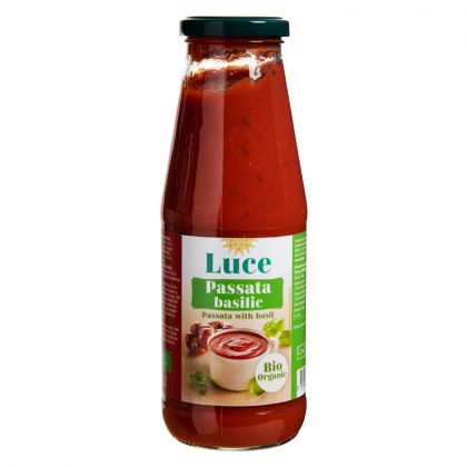 Passata bio au basilic - 680g