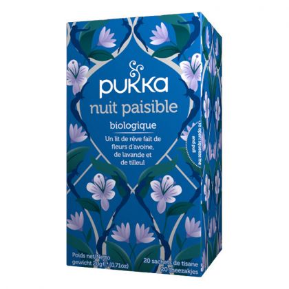 Infusion bio - Nuit paisible - Boite de 20 sachets