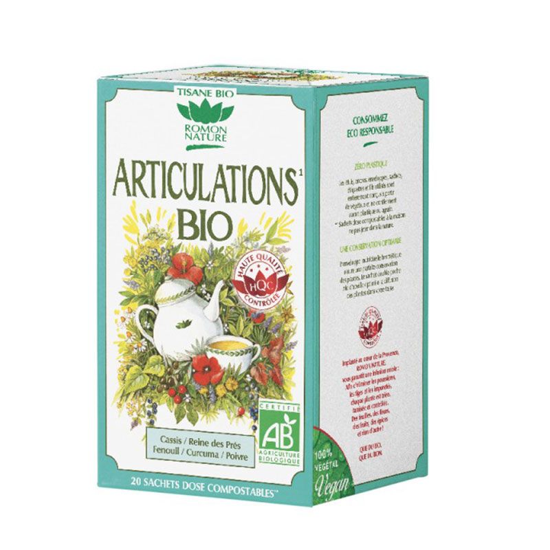 Infusion bio - Articulations - Boite de 20 sachets