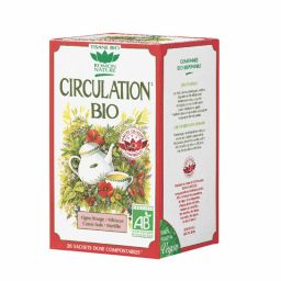 Infusion bio - Circulation - Boite de 20 sachets