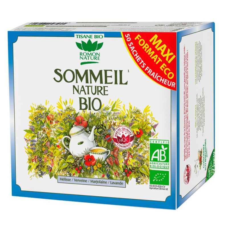 Tisane Sommeil Nature bio - 50 sachets