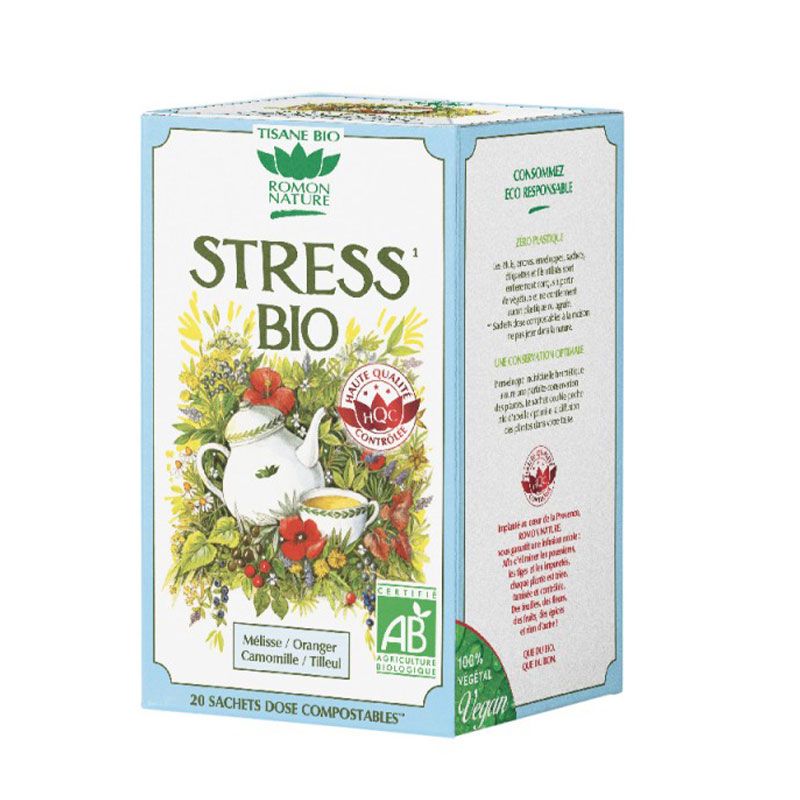 Infusion bio - Stress - Boite de 20 sachets