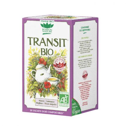 Infusion bio - Transit - Boite de 20 sachets