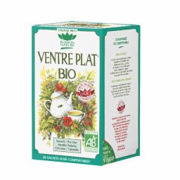 Infusion bio - Ventre plat - Boite de 20 sachets