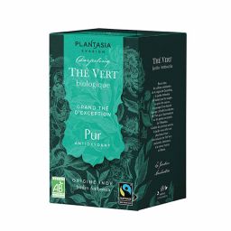 Thé vert bio - Pur - Boite de 18 sachets