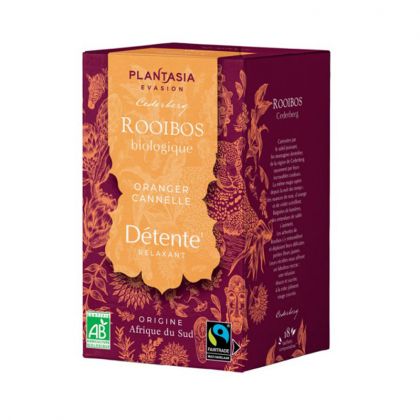 Rooïbos bio - Détente - Boite de 18 sachets