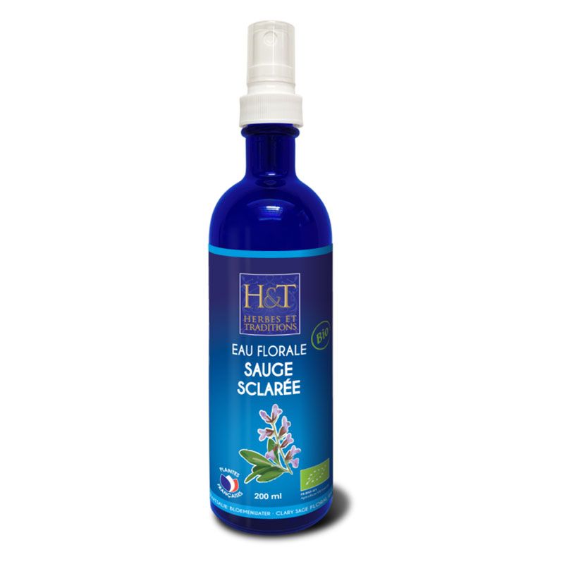 Eau florale de Sauge sclarée bio - 200ml