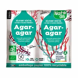 Agar-Agar - Lot de 2 x 4g