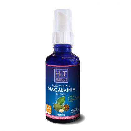 Huile végétale de Macadamia bio - 50ml