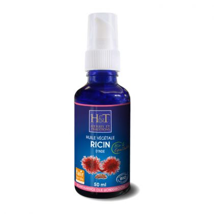 Huile végétale de Ricin bio - 50ml