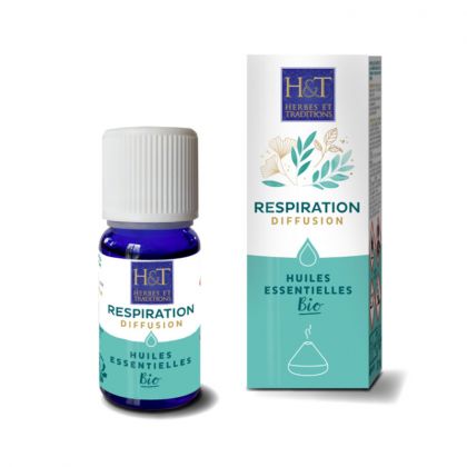 Synergie d'huiles essentielles bio - Respiration - 10ml