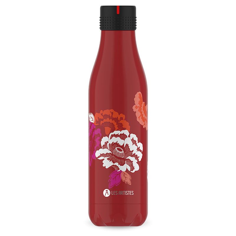 Bouteille isotherme - rouge - grand format - 1 L