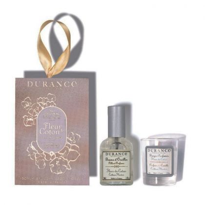 Coffret duo cocooning - Fleur de coton