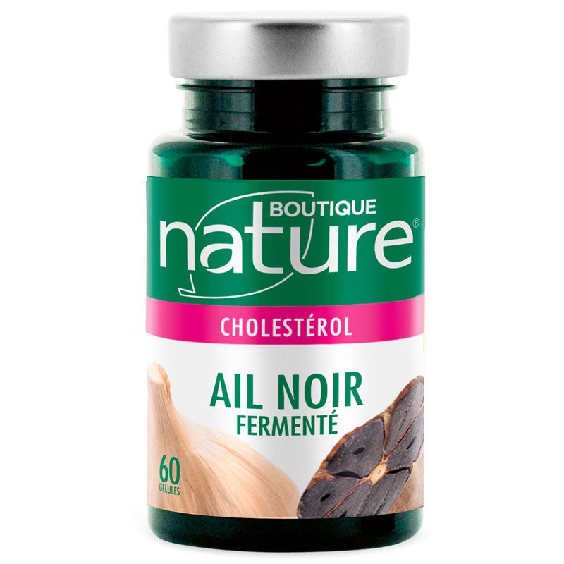 Ail Noir Fermenté Bio 600mg - 30 gélules végétales - Nutrition Conseil