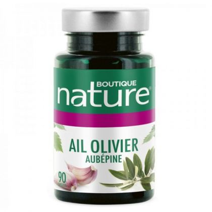 Ail, olivier & aubépine - 90 capsules