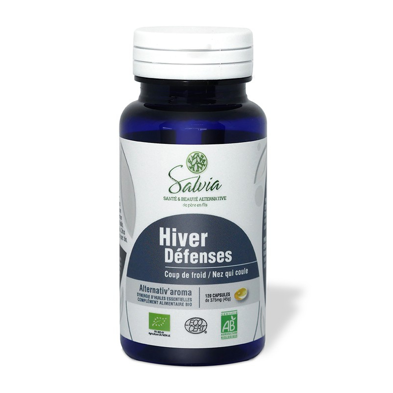 Alternativ'aroma Défenses Hiver Bio 120 Capsules SALVIA