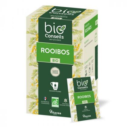 Infusion bio - Rooibos - Boite de 20 sachets