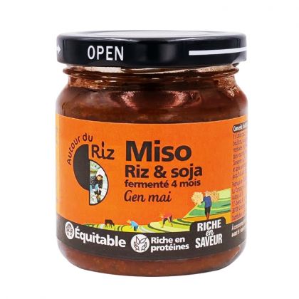 Genmai - Miso de soja au riz complet - 200g