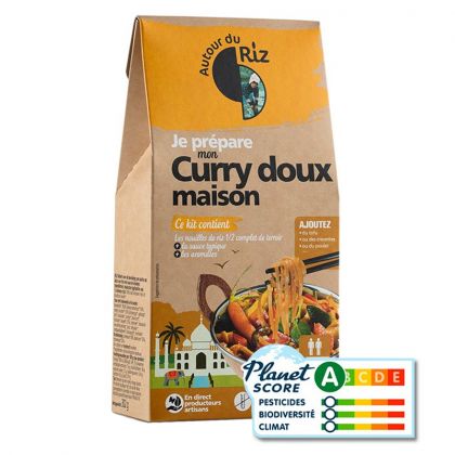 Kit bio - Mon Curry doux maison - 302g