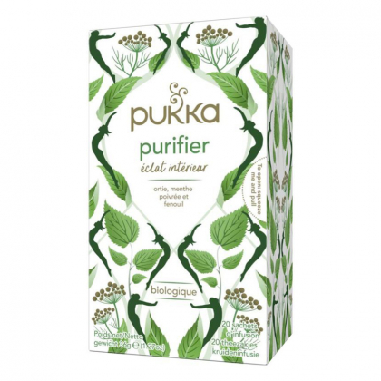 Infusion bio - Purifier - Boite de 20 sachets