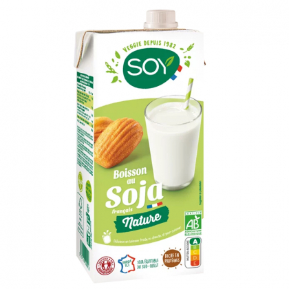 Boisson au soja nature – 1L