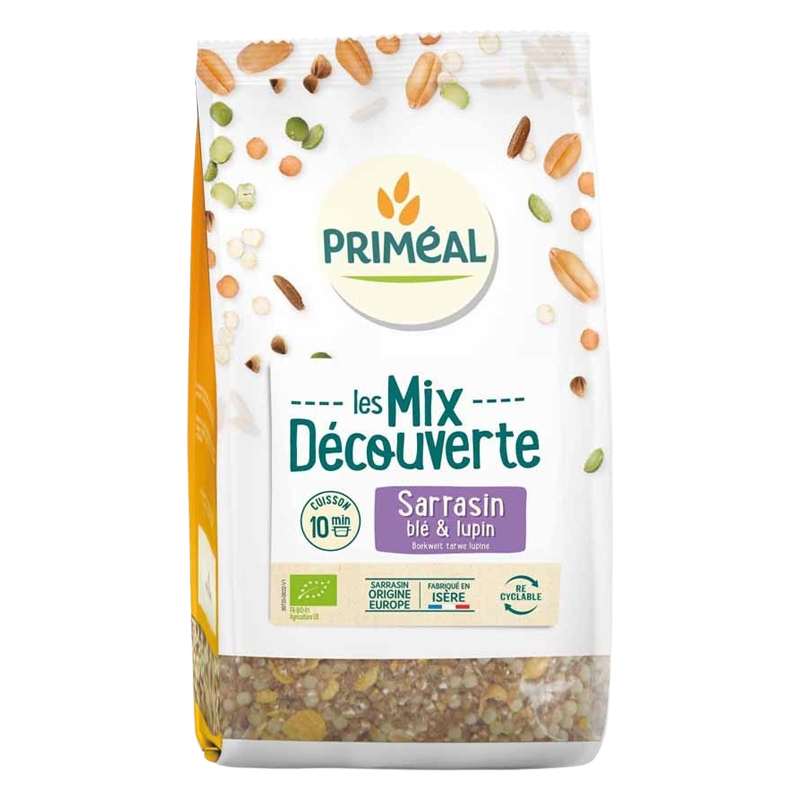 Mix découverte au blé, sarrasin et lupin- 400g