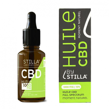 Huile de CBD 10% - Chanvre bio - 10mL